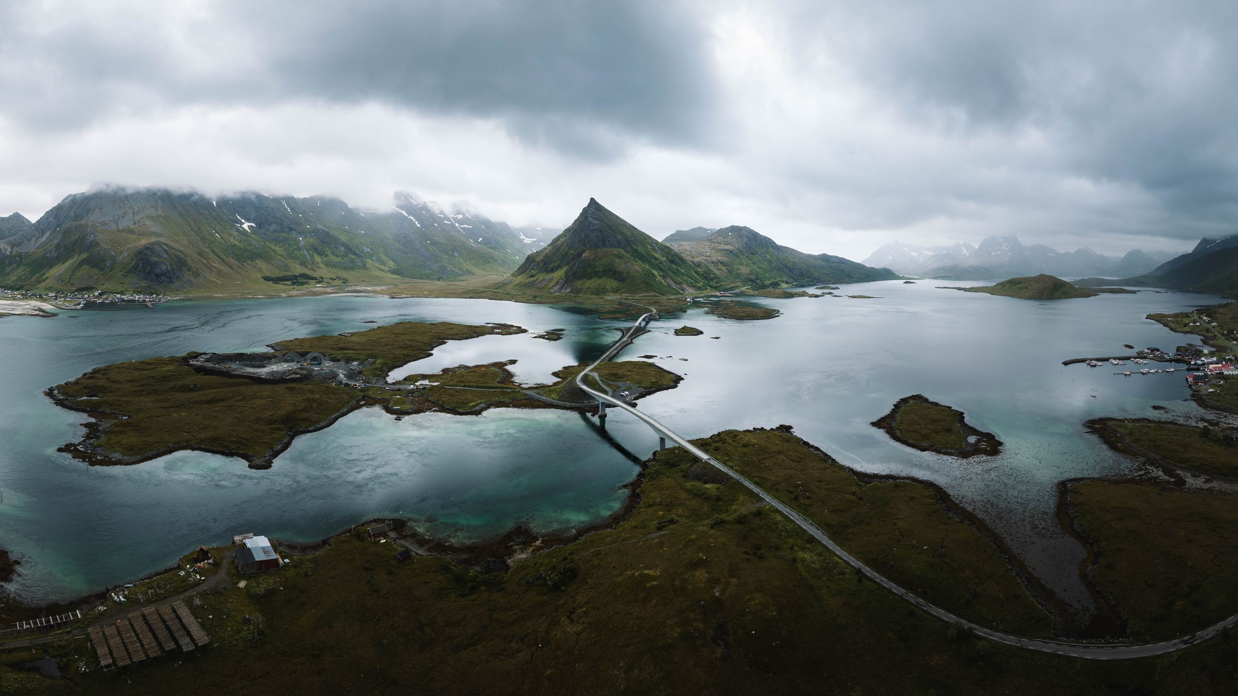 Flakstadbruene Bridge, Norway