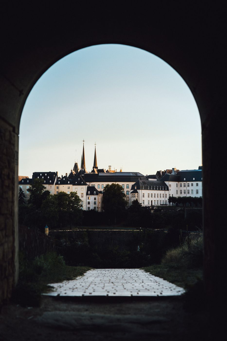 Framed Luxembourg City, Luxembourg