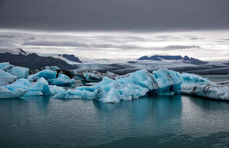 Glacial Lagoon at Jökulsárlón