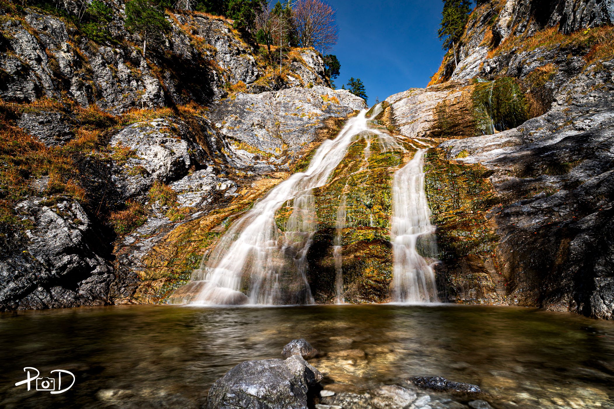 Glasbach Wasserfall, Germany