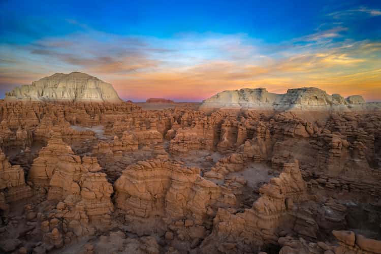 Goblin Valley by drone