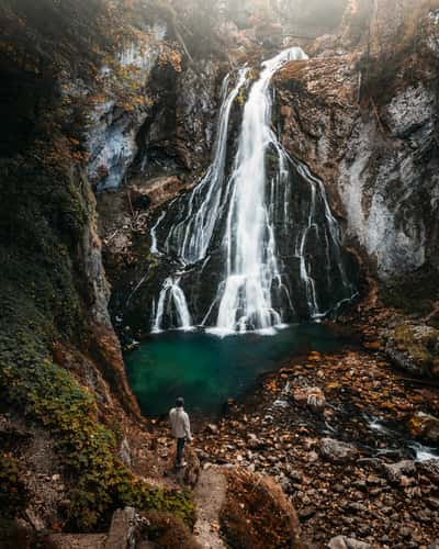 Golling Waterfall (Drone)