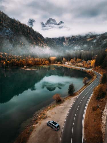 Gosau reservoir (Drone)