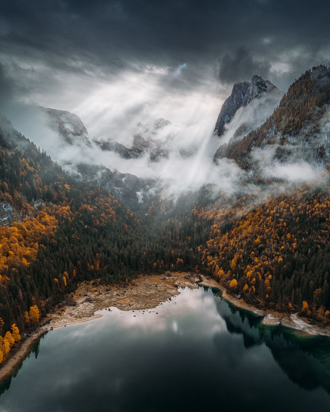 Gosausee (Drone), Austria
