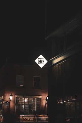 Gourmet Burger Kitchen (GBK) Sign