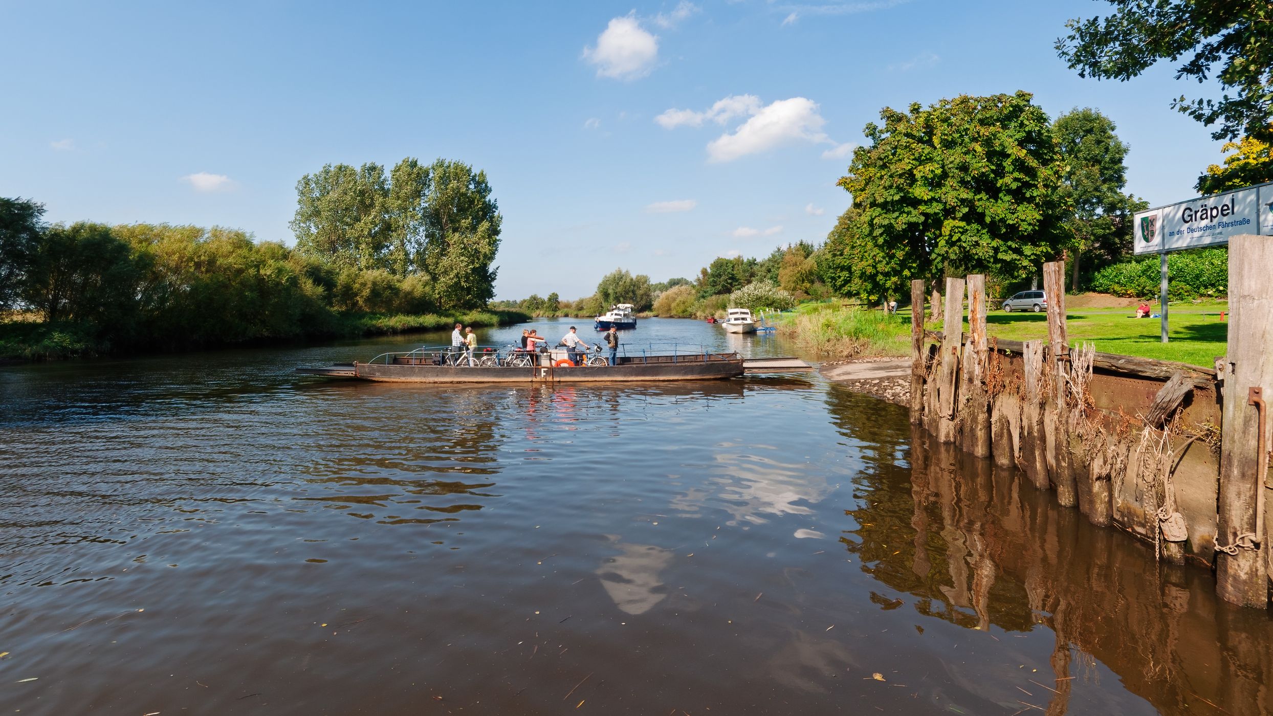 Gräpel Ferry, Germany