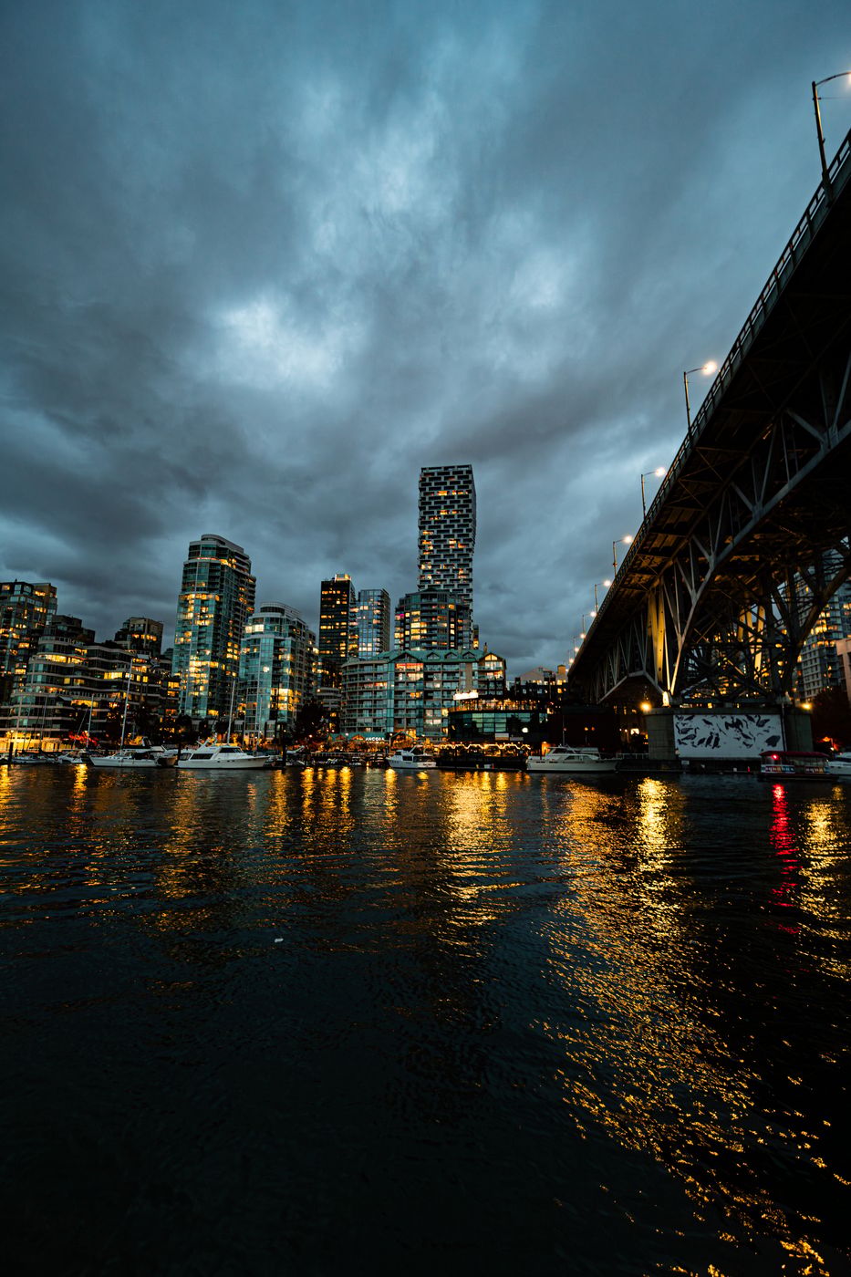 Granville Bridge - Panorama, Canada