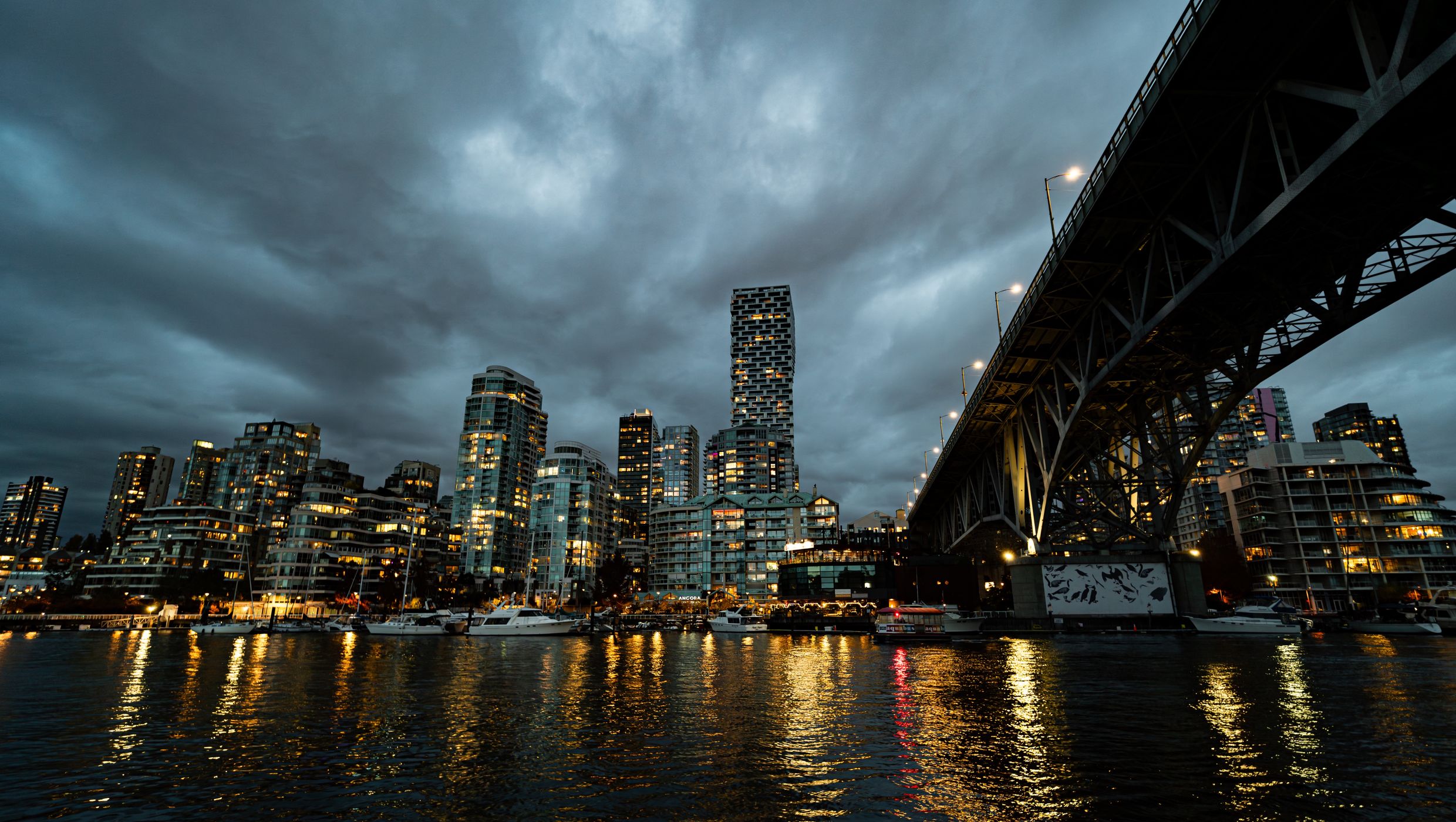 Granville Bridge - Panorama, Canada
