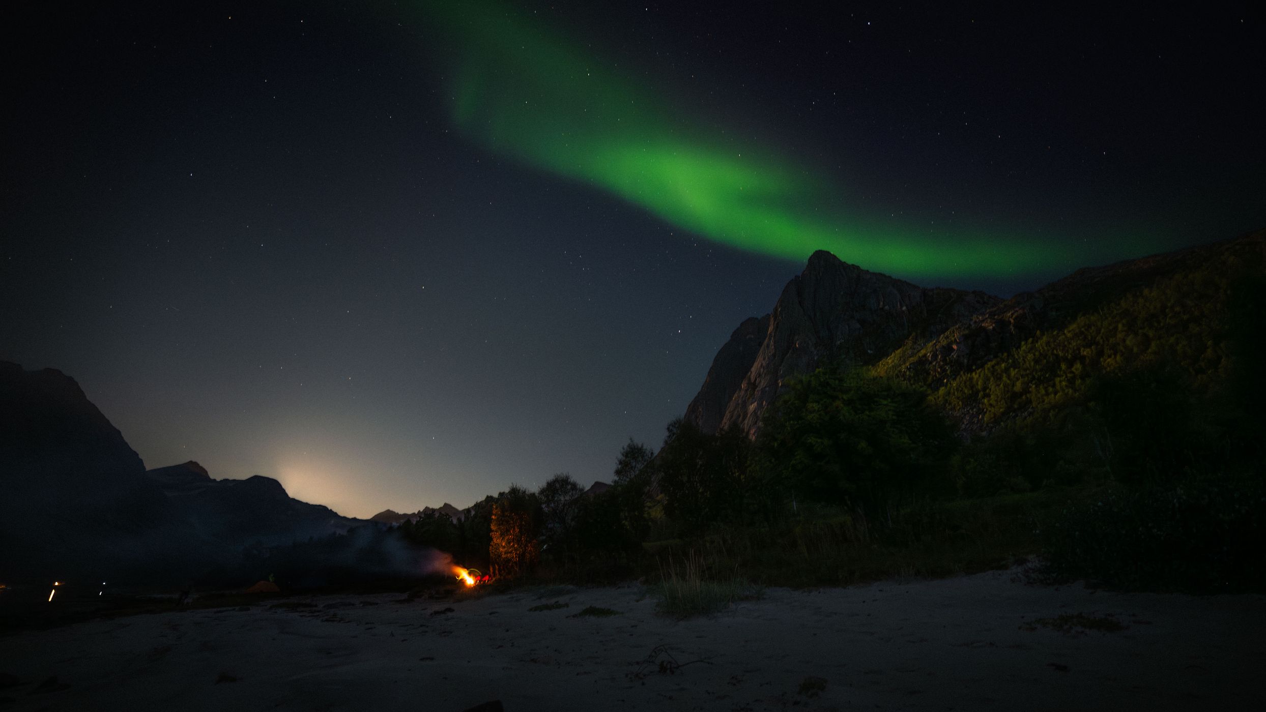 Grotfjorden Beach, Norway