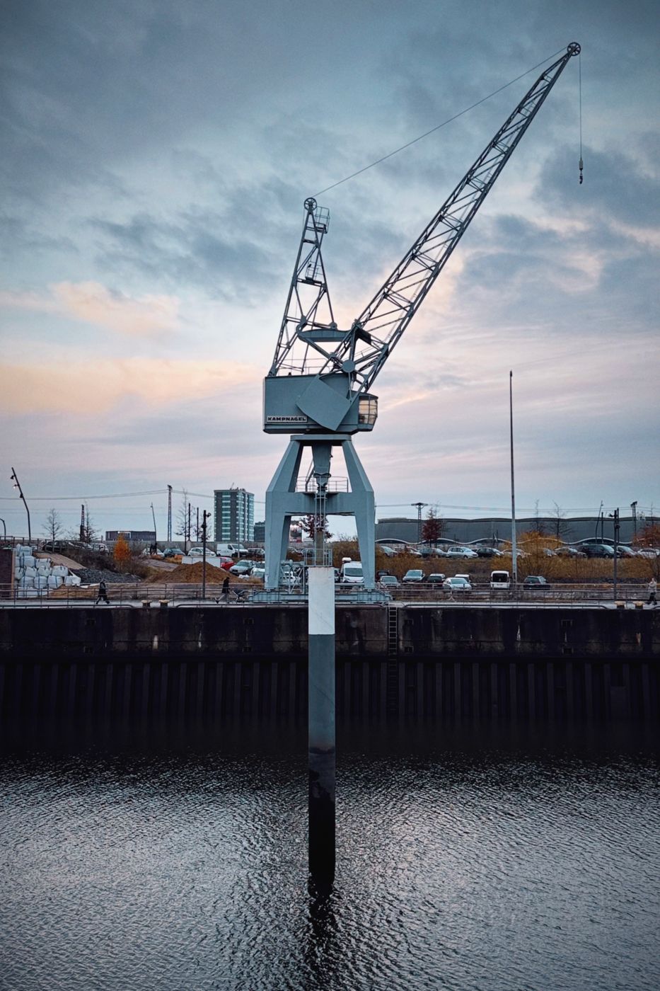 Hafenkran Baakenhafen, Germany