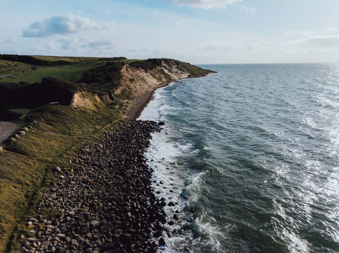 Helnæs Nord cliffs, Denmark, Denmark
