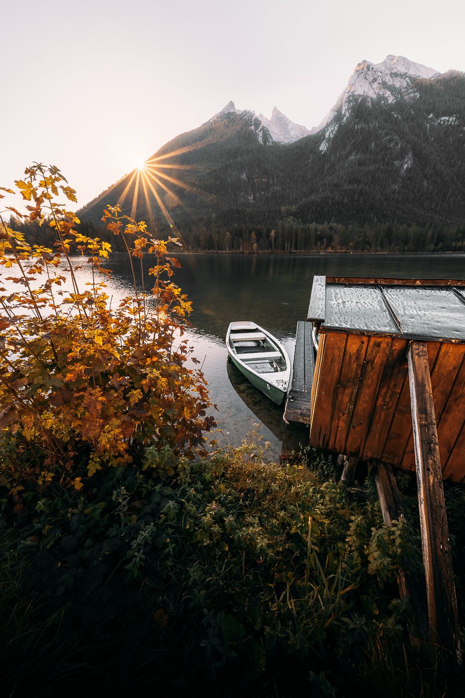 Hintersee harbor, Germany