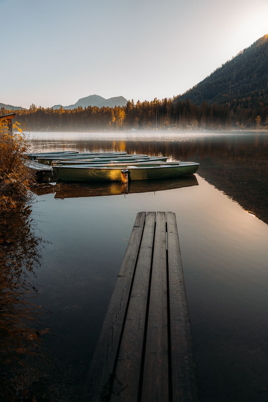 Hintersee harbor, Germany