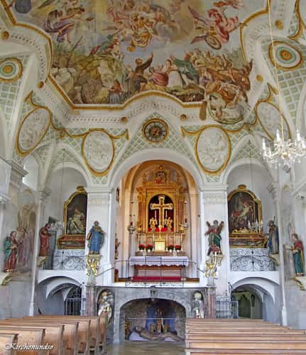 Holy Cross Church interior