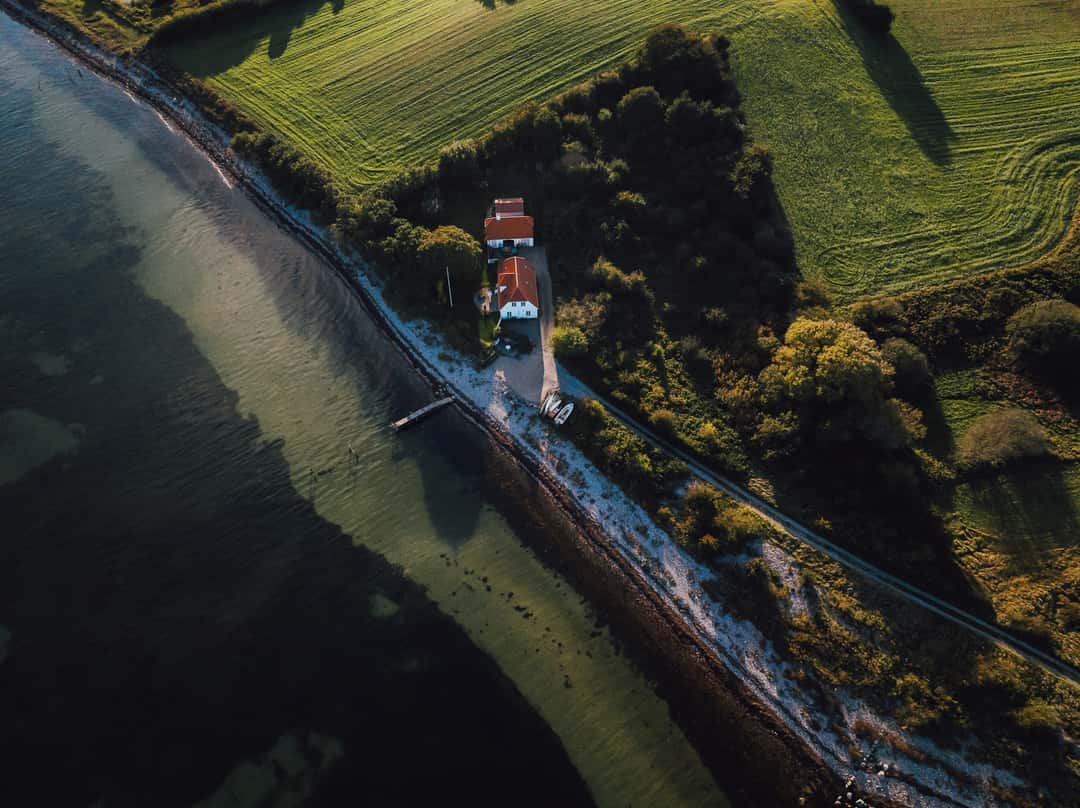 House at Helnæs Strand, Denmark, Denmark