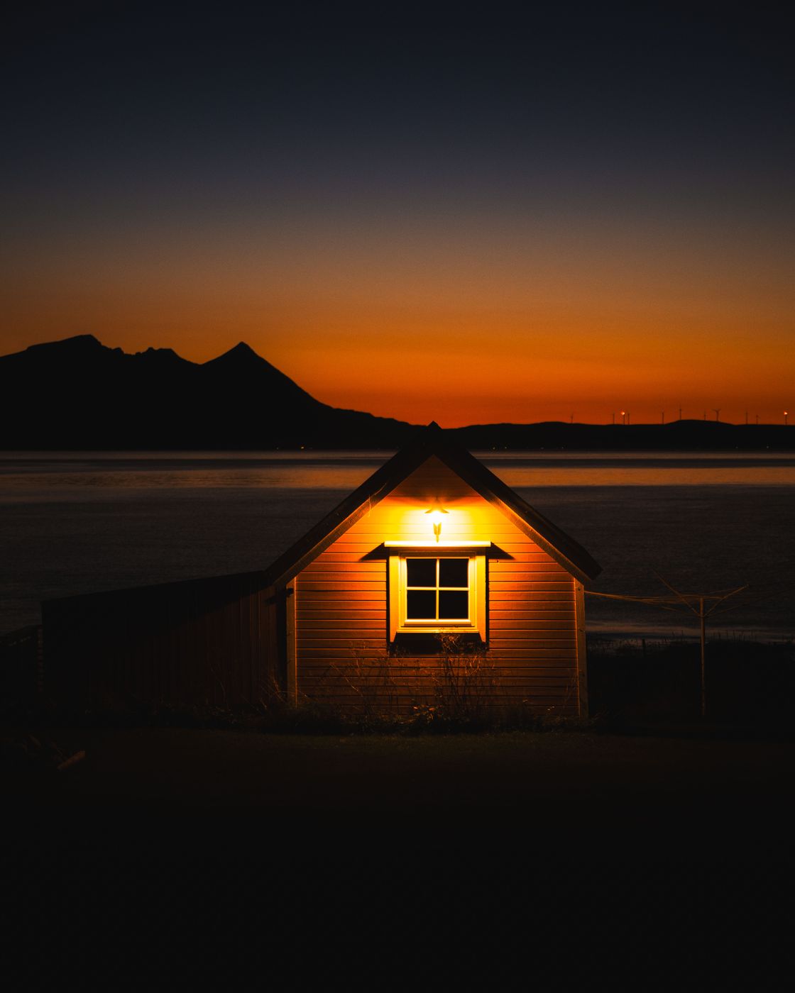 Houses at Lenangsveien, Norway