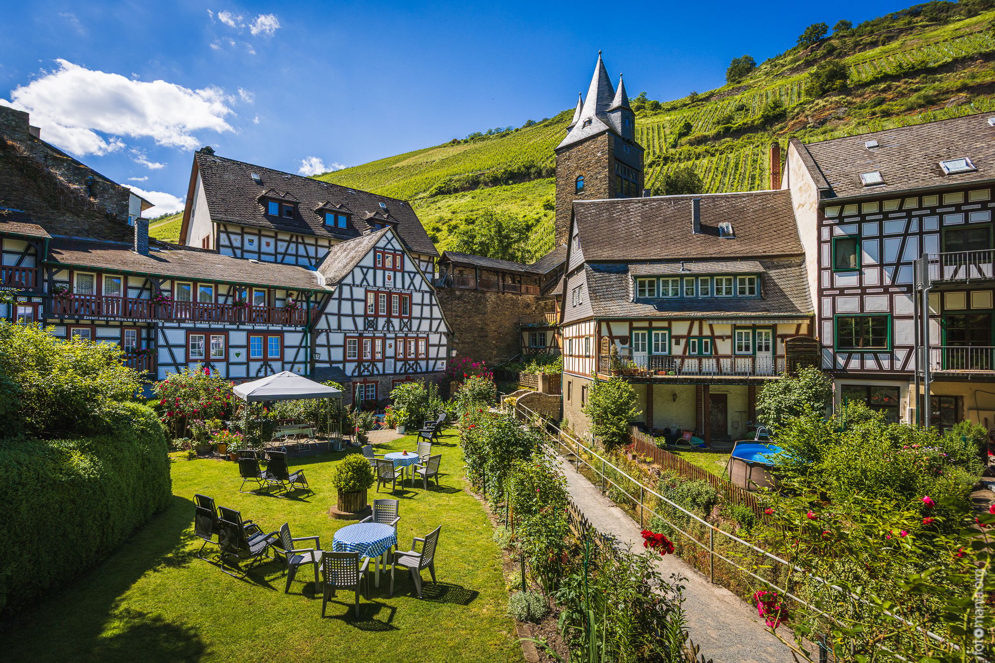 Im Malerwinkel hotel, Bacharach, Germany