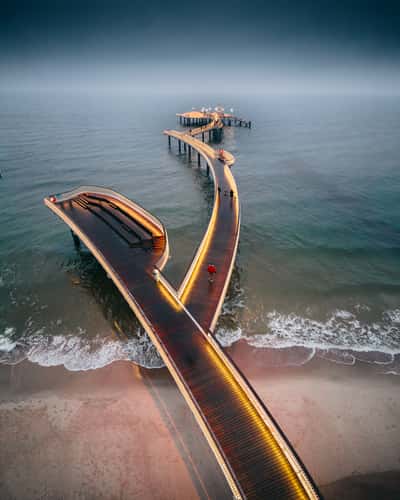 Koserow Pier (Drone)