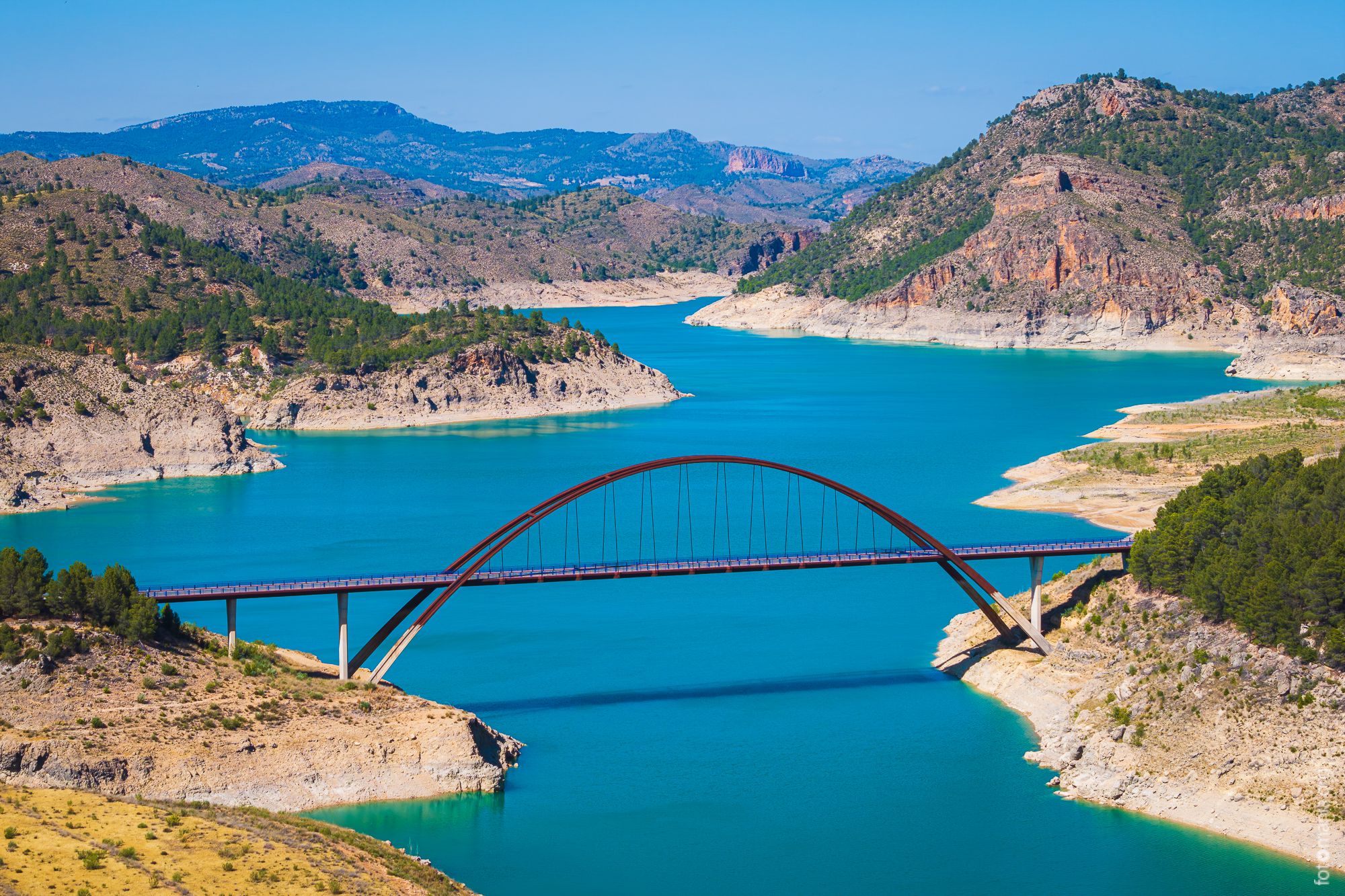 La Fuensanta Reservoir (drone), Spain