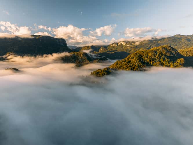 Lake Bled Banks (Drone)
