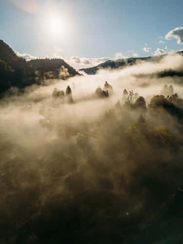 Lake Bled Banks (Drone)