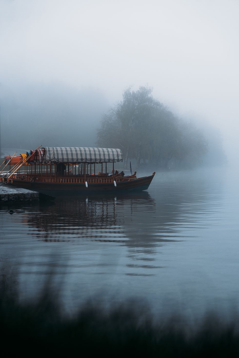 Lake Bled Boats, Slovenia