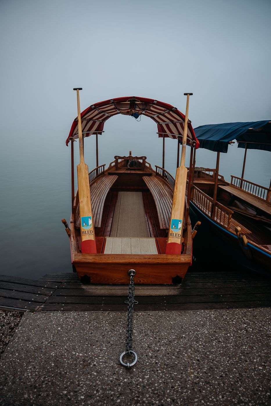 Lake Bled Boats, Slovenia
