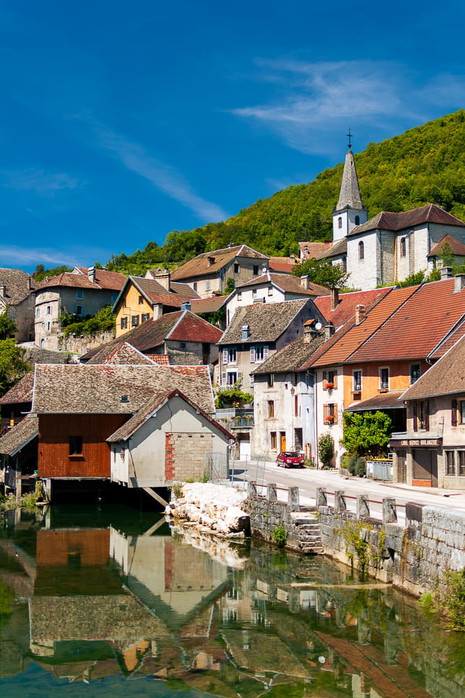 Lods, French Jura, France
