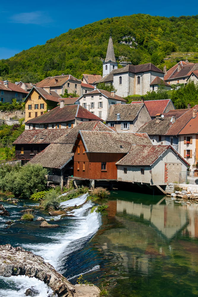 Lods, French Jura, France