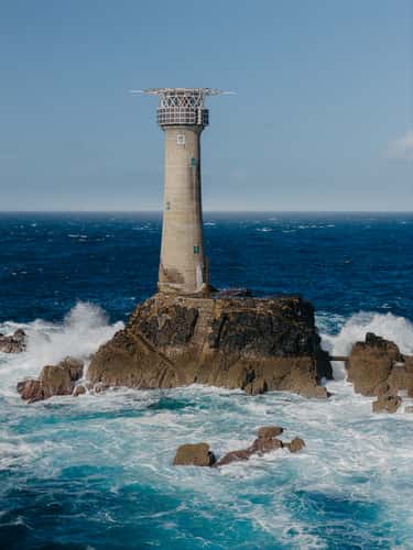 Longships Lighthouse (Drone)