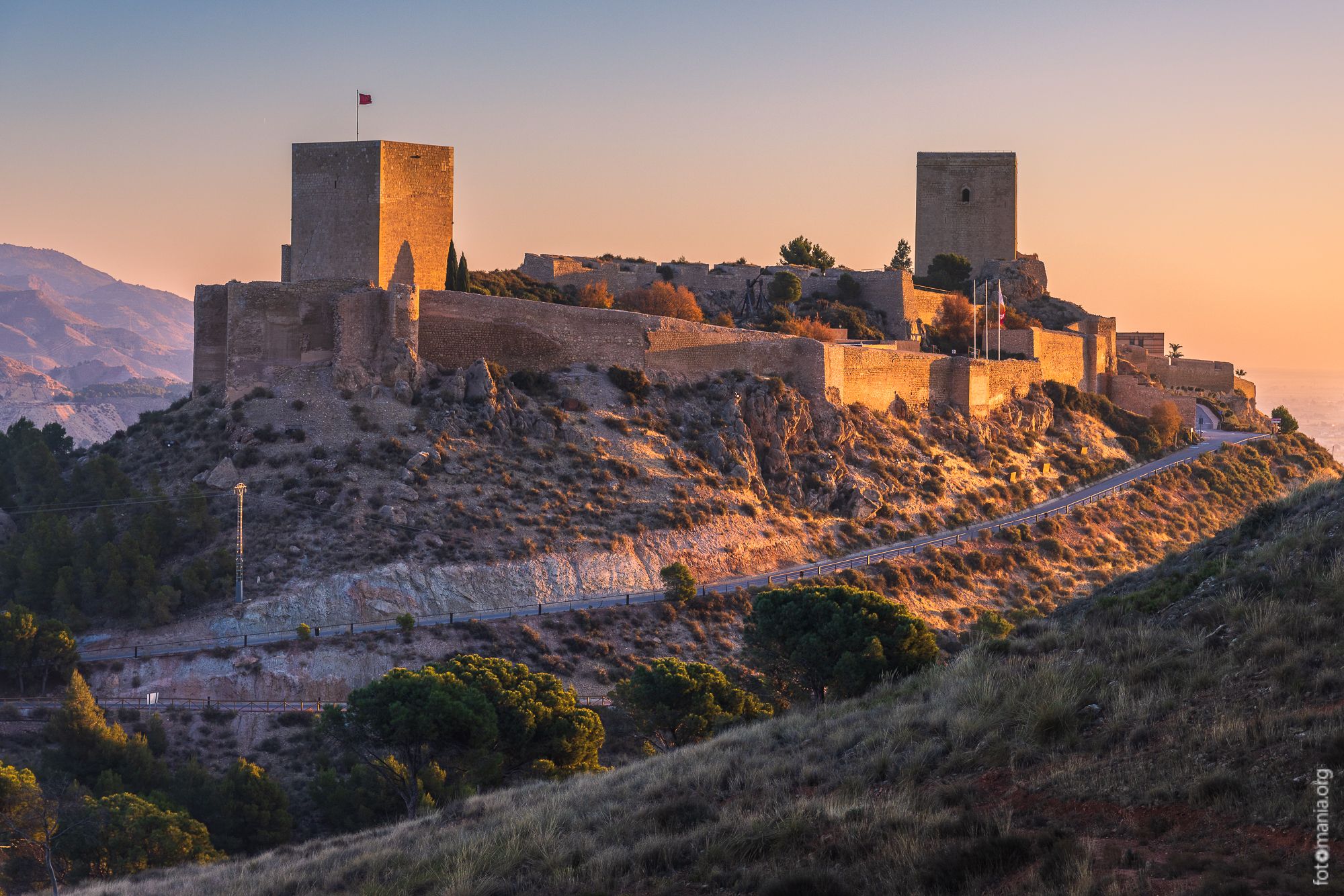 Lorca castle, Spain