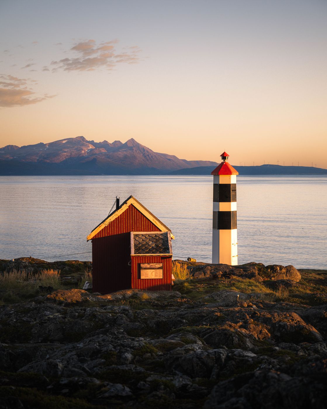 Lyngstuva fyr Front, Norway