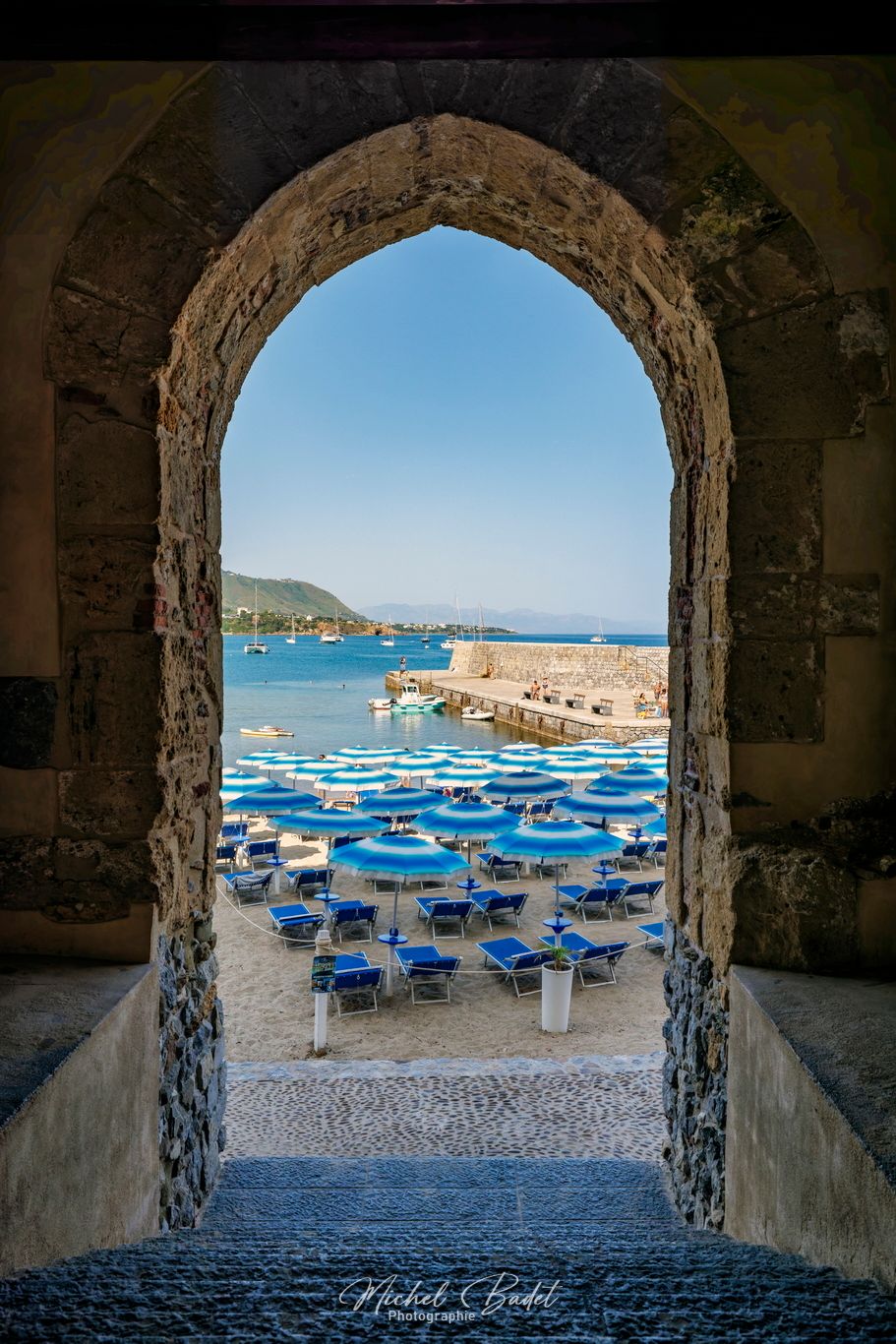 Main beach, Cefalu, Sicily, Italy