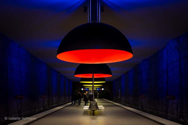 Metro station Westfriedhof, Munich