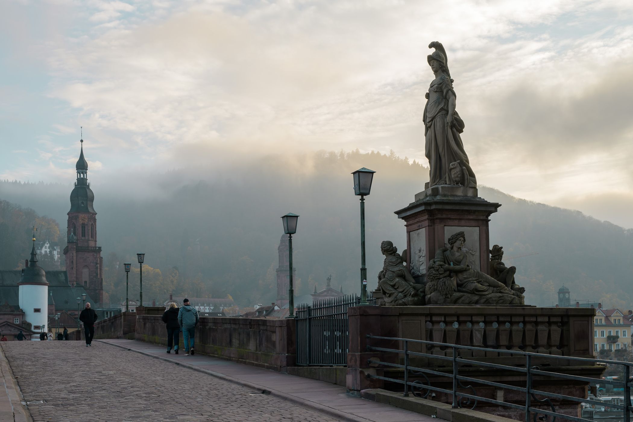 Minerva-Denkmal, Heidelberg, Germany