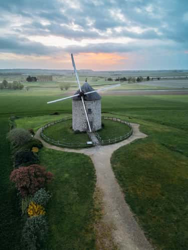 Moulin de Moidrey (Drone)