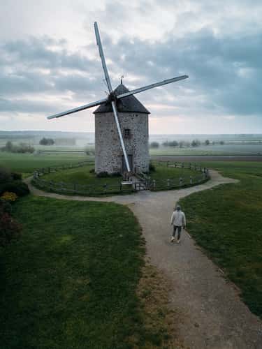 Moulin de Moidrey (Drone)