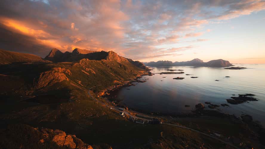 Nyken, View towards Southern Fjord