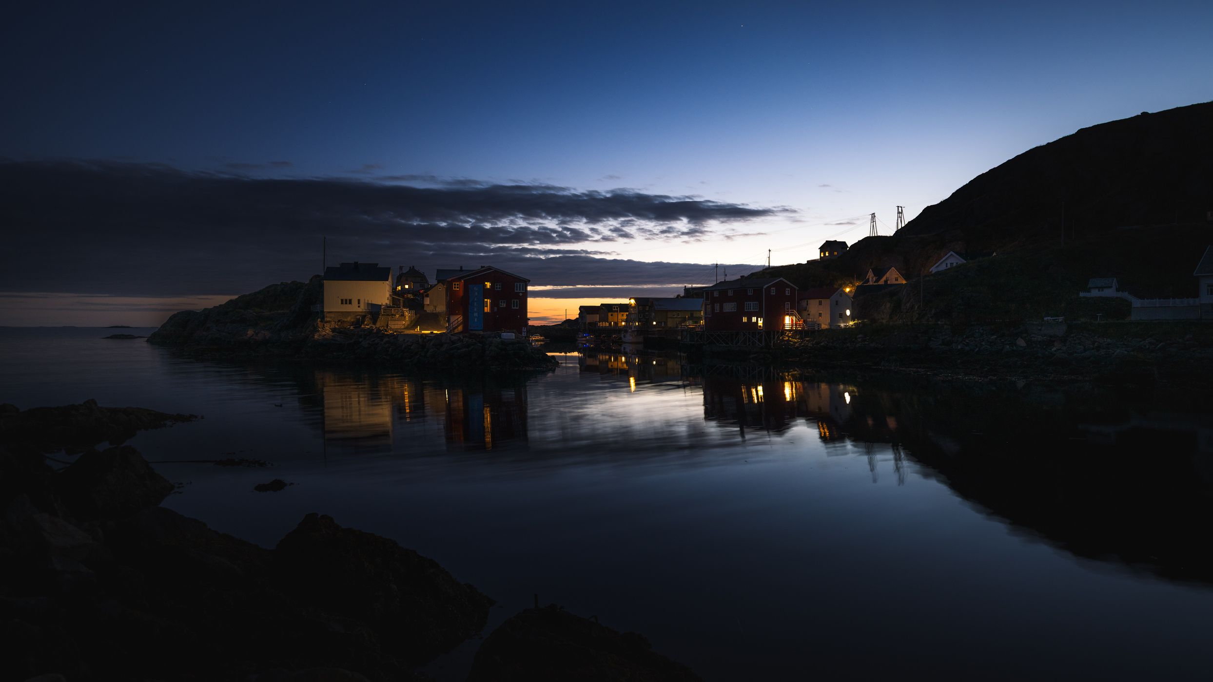 Nyksund Harbor Entry, Norway