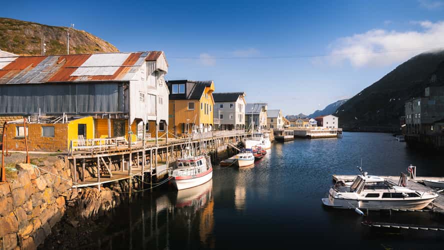Nyksund Harbour Houses