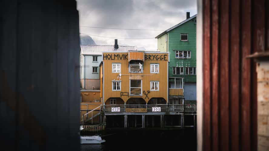 Nyksund Towards Holmvik Brygge