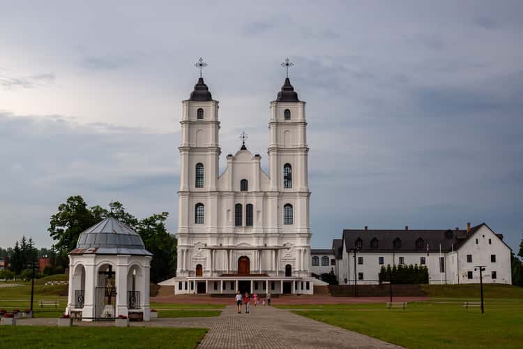 Old basilica in Aglona
