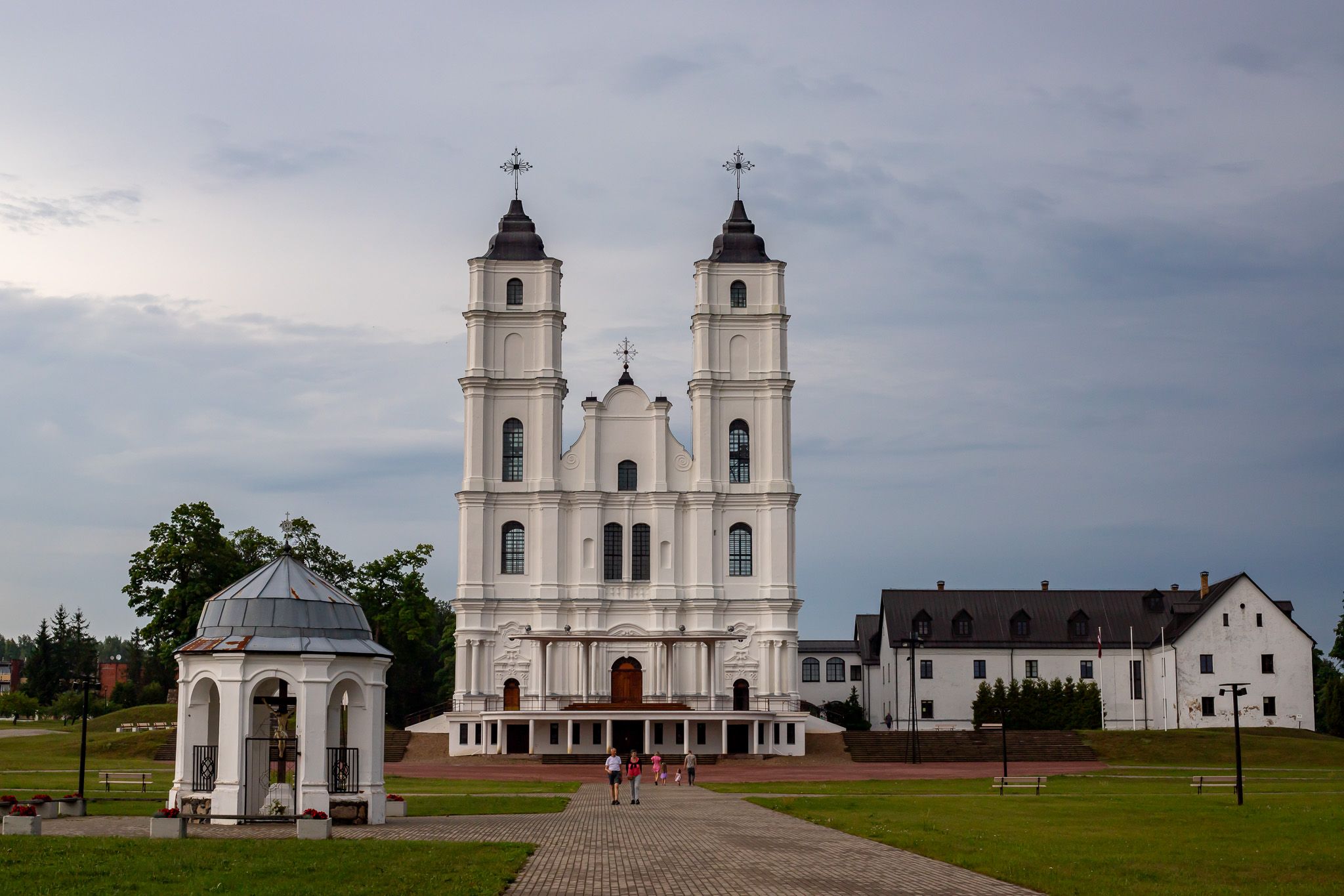 Old basilica in Aglona, Latvia