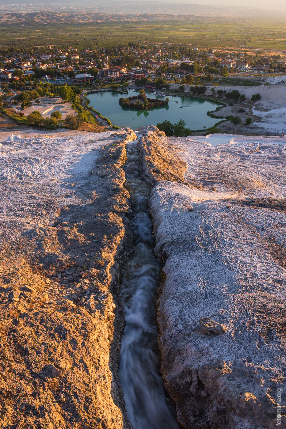 Pamukkale's terraces, Turkey (Türkiye)