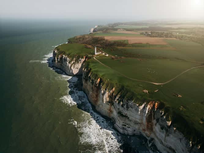 Phare d'Antifer (Drone)