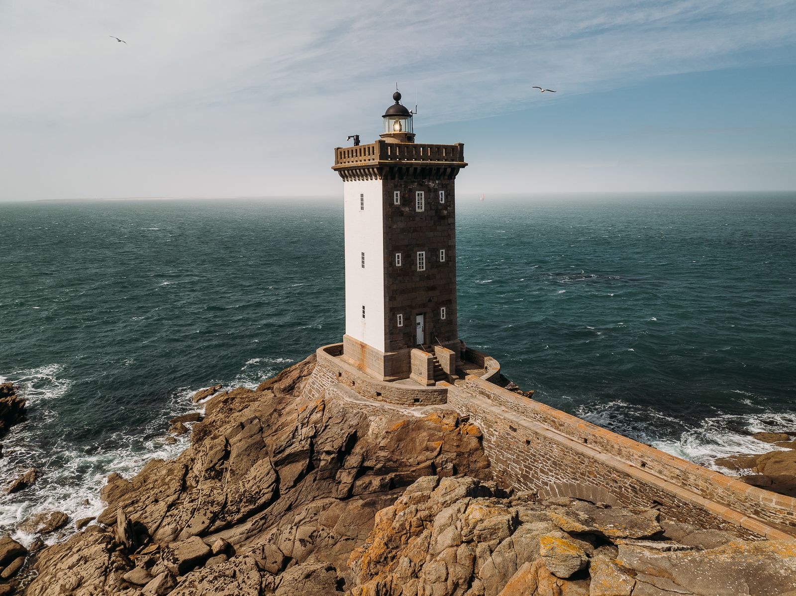 Phare de Kermorvan (Drone), France
