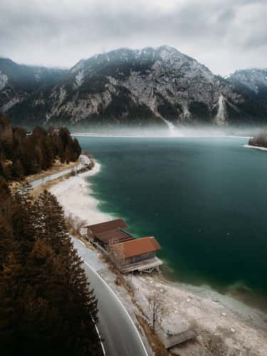 Plansee Boot House (Drone)