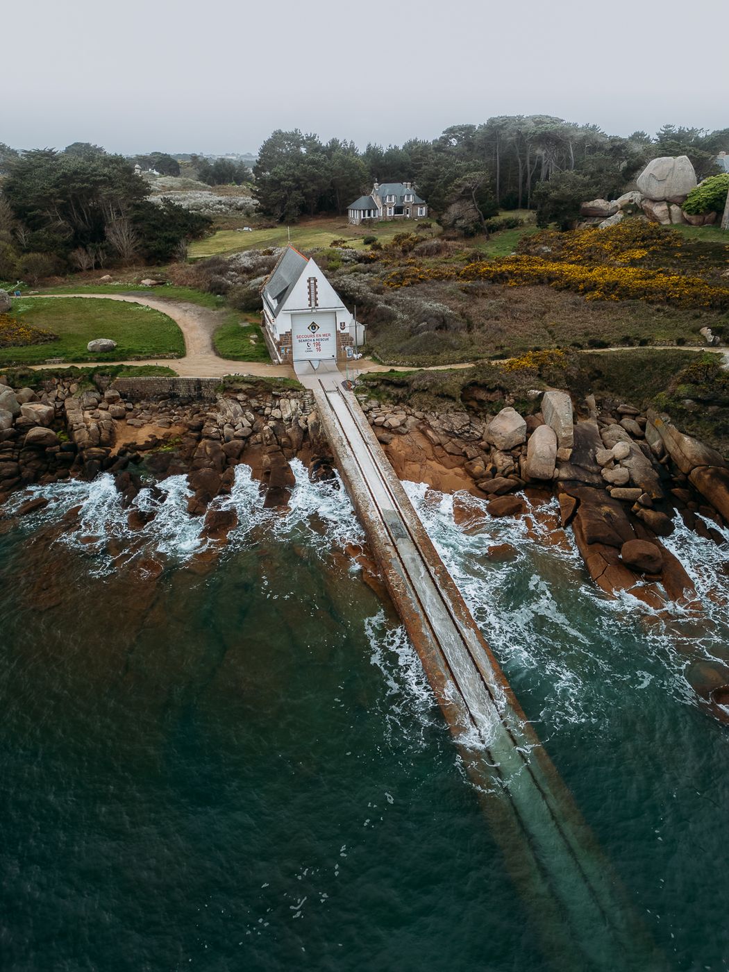 Ploumanac'h Coast Guard Station, France
