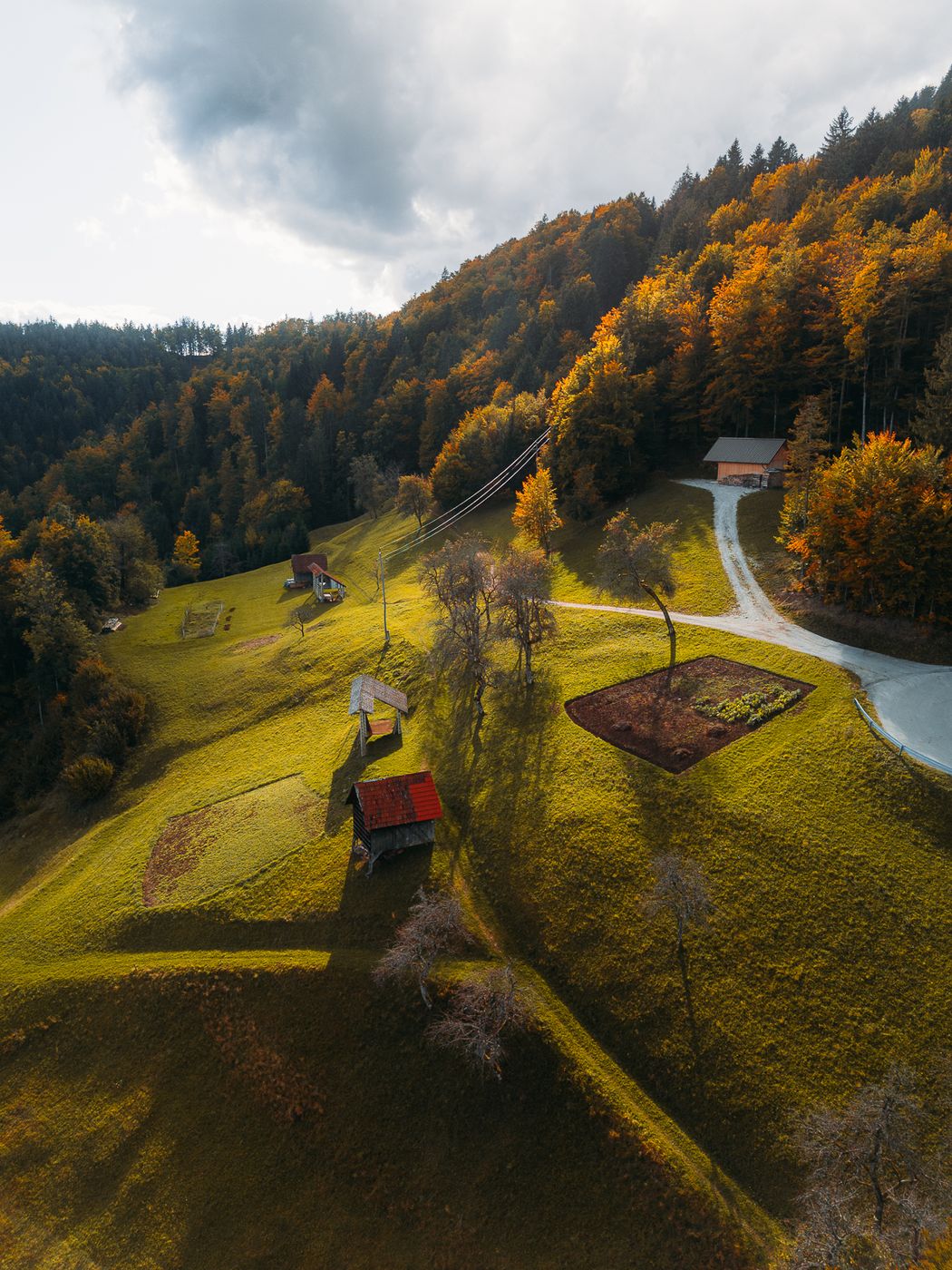 Podblica Cabins (Drone), Slovenia