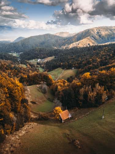 Podblica Cabins (Drone)